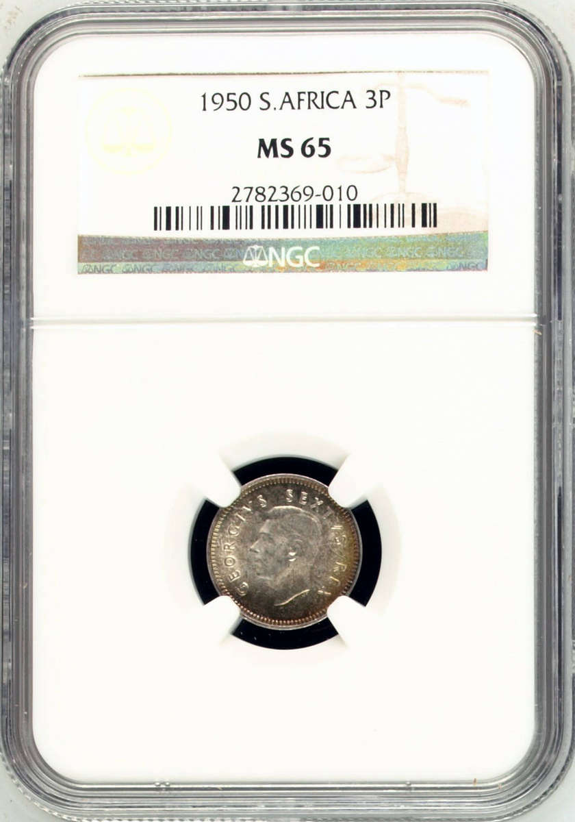 1950 NGC GRADED - TICKEY MS65
