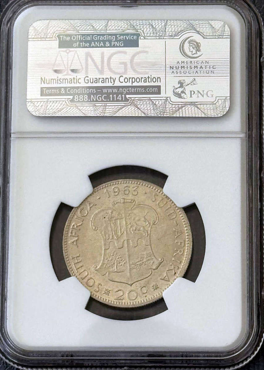 *** 1963 TWENTY CENTS NGC MS66 *** ###TOP POP###