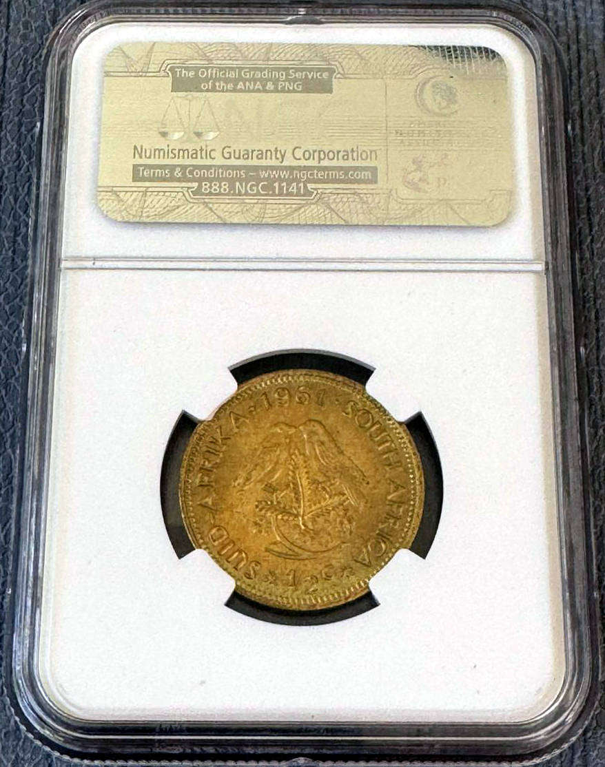 1961 R.S.A. first decimal set NGC MS coins