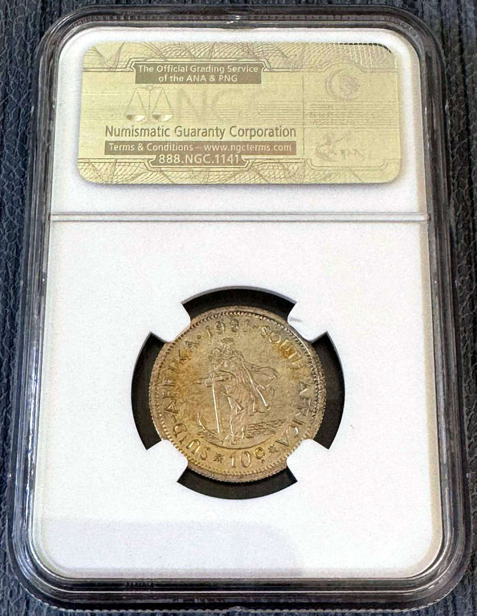 1961 R.S.A. first decimal set NGC MS coins