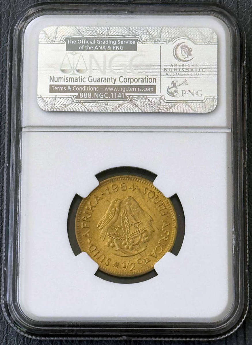 1964 Half Cent NGC MS66