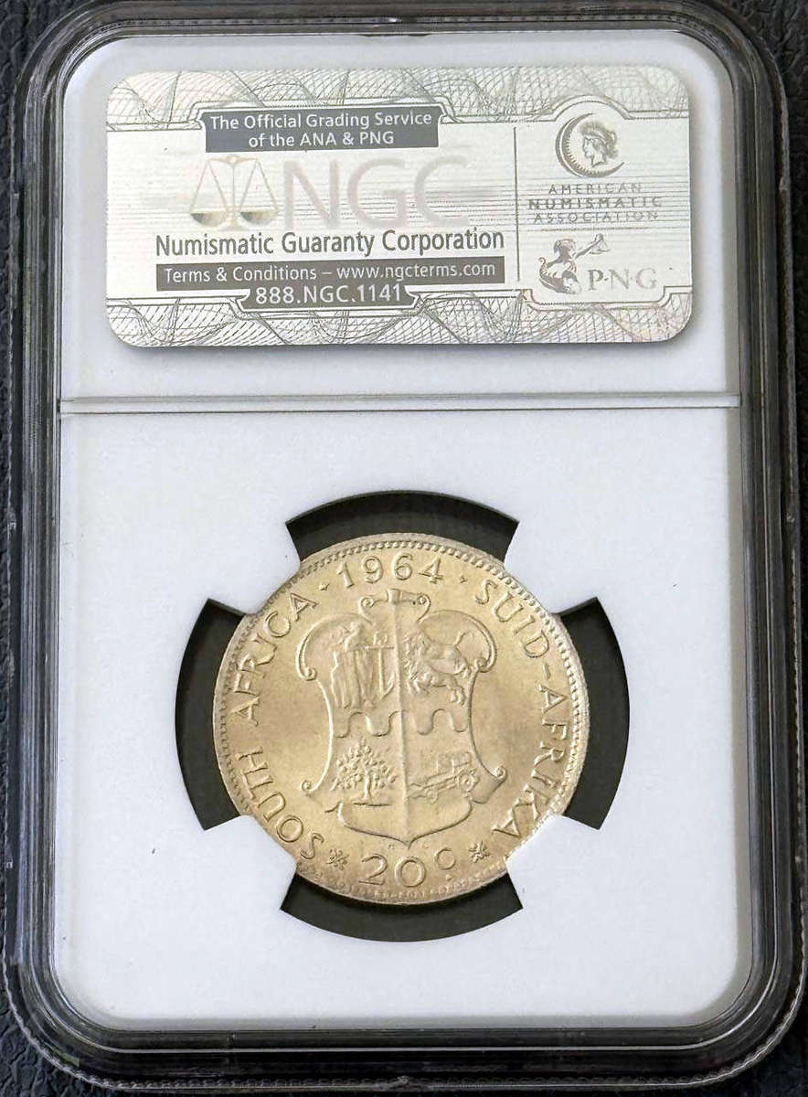 1964 Twenty Cents NGC MS65