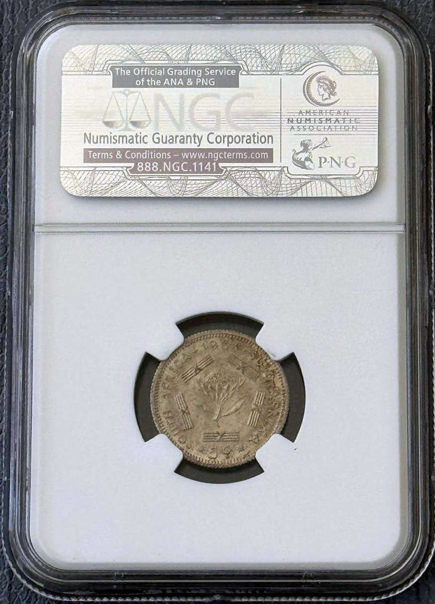 1963 Five Cents NGC MS65