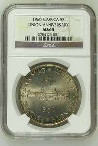 1960 Union Coin Set NGC "Mint State" Coins