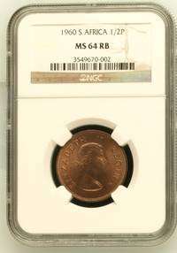 1960 Union Coin Set NGC "Mint State" Coins