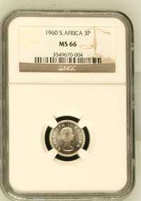 1960 Union Coin Set NGC "Mint State" Coins