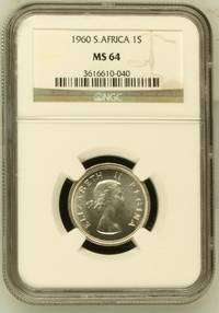 1960 Union Coin Set NGC "Mint State" Coins