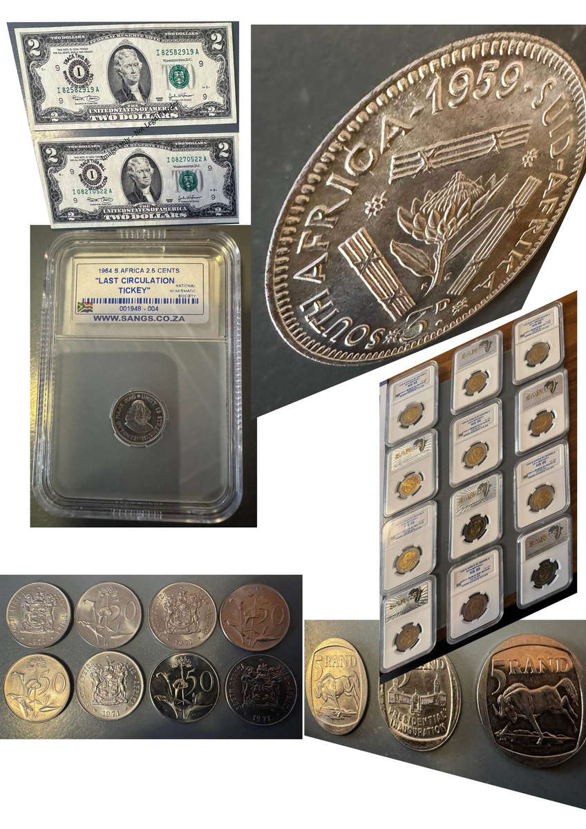 Odds & Ends - Lots of Coins and Paper Money in one Auction!