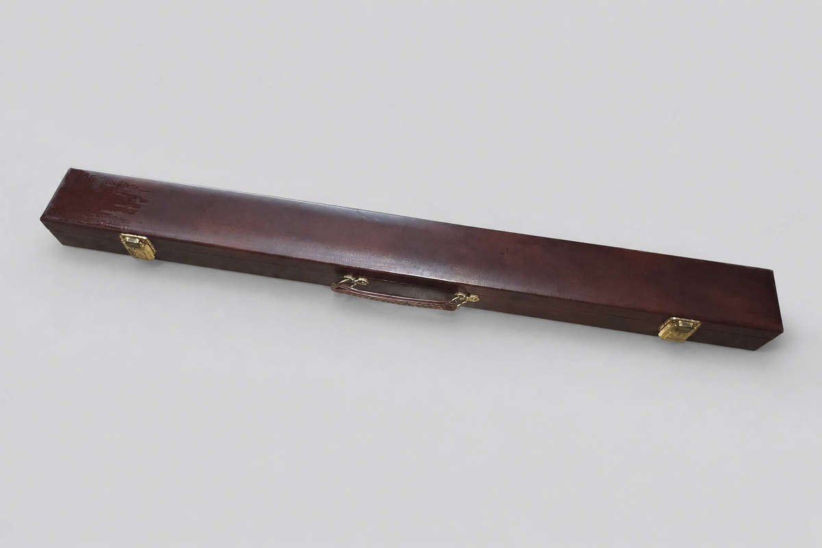 Vintage Union Super Pro Cue, Hardshell Case & Belgian Aramith Pool Ball Set