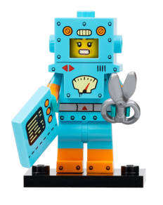 Cardboard Robot (Series 23) Lego Minifigure