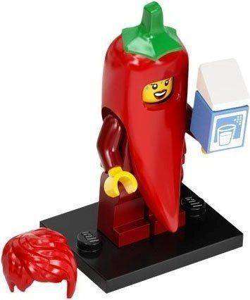 Chili Costume Fan (Series 22) Lego Minifigure