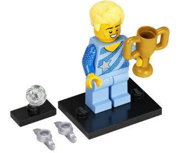 Figure Skating Champion (Series 22) Lego Minifigure