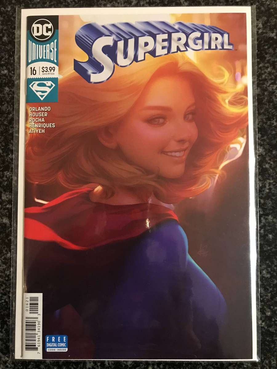 Supergirl #16 Stanley "Artgerm" Lau Variant (NM - 2017) DC Comics
