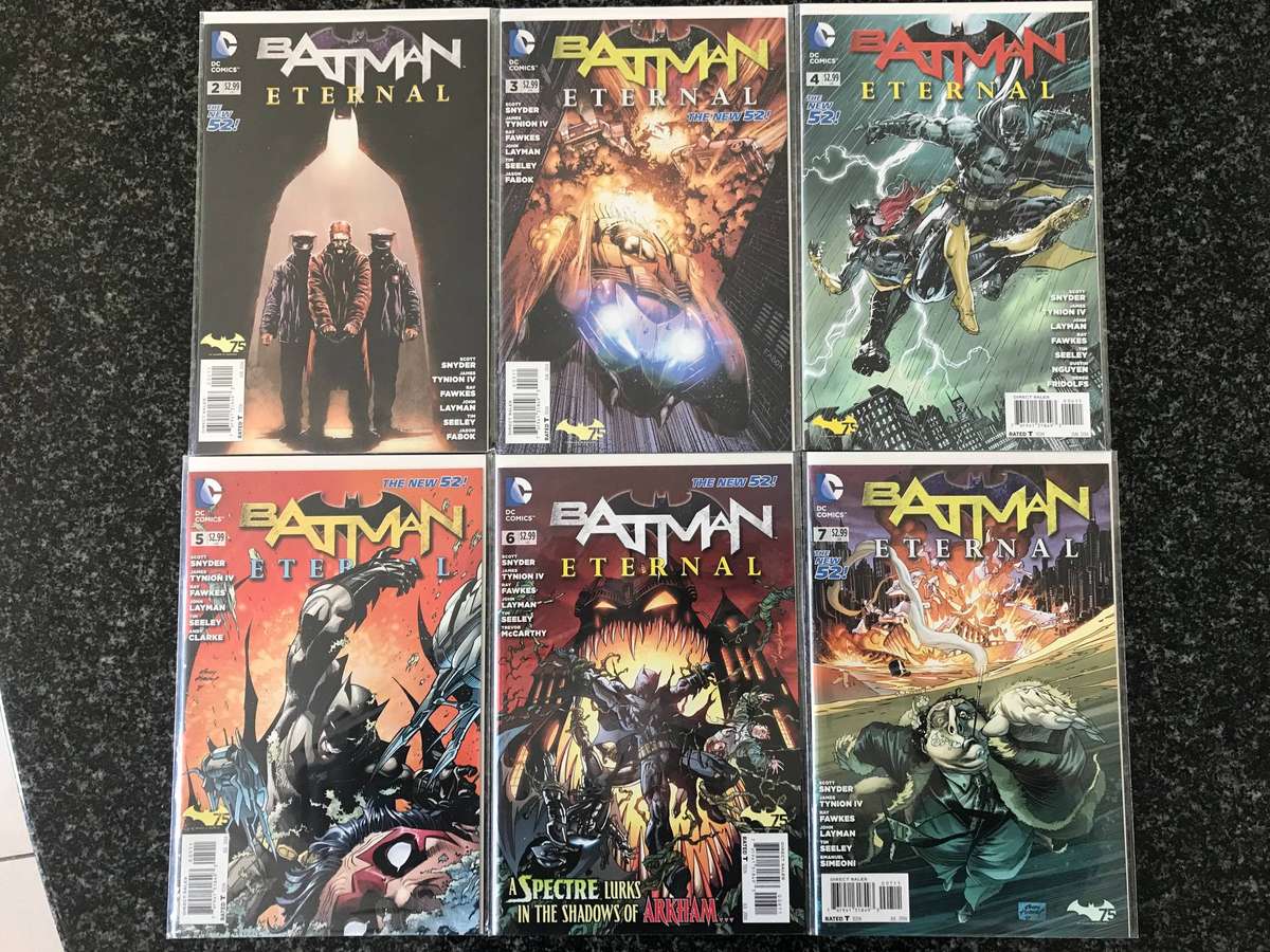 Batman Eternal #2 / #3 / #4 / #5 / #6 / #7 (NM - 2014) DC Comics Bundle