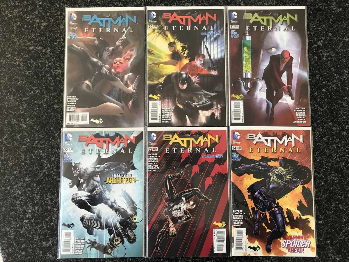 Batman Eternal #19 / #20 / #21 / #22 / #23 / #24 (NM - 2014) DC Comics Bundle
