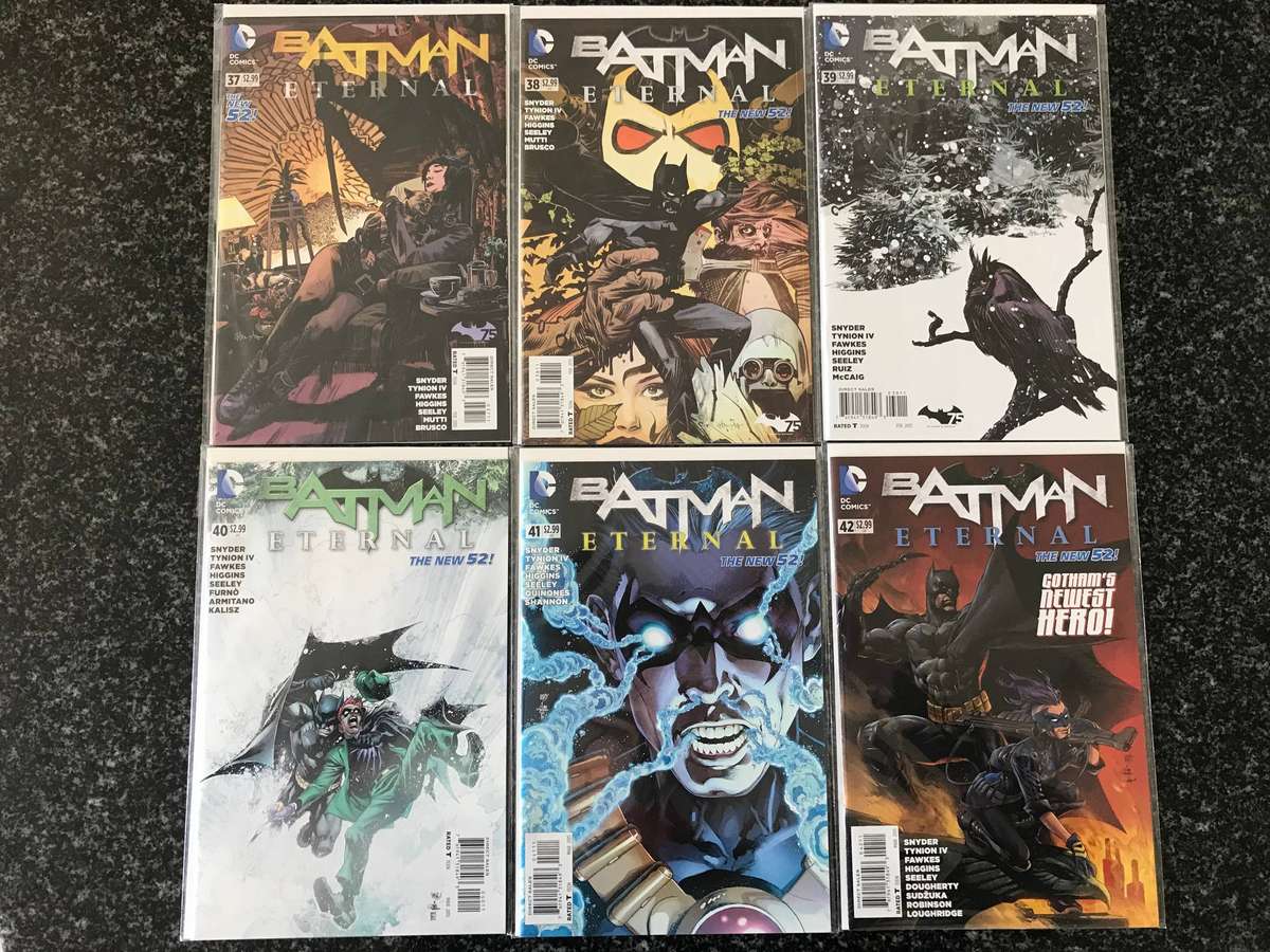 Batman Eternal #37 / #38 / #39 / #40 / #41 / #42 (NM - 2015) DC Comics Bundle