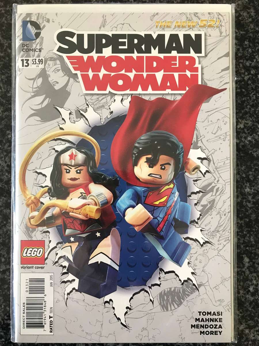 Superman Wonder Woman #13 Lego Variant (NM - 2015) DC Comics