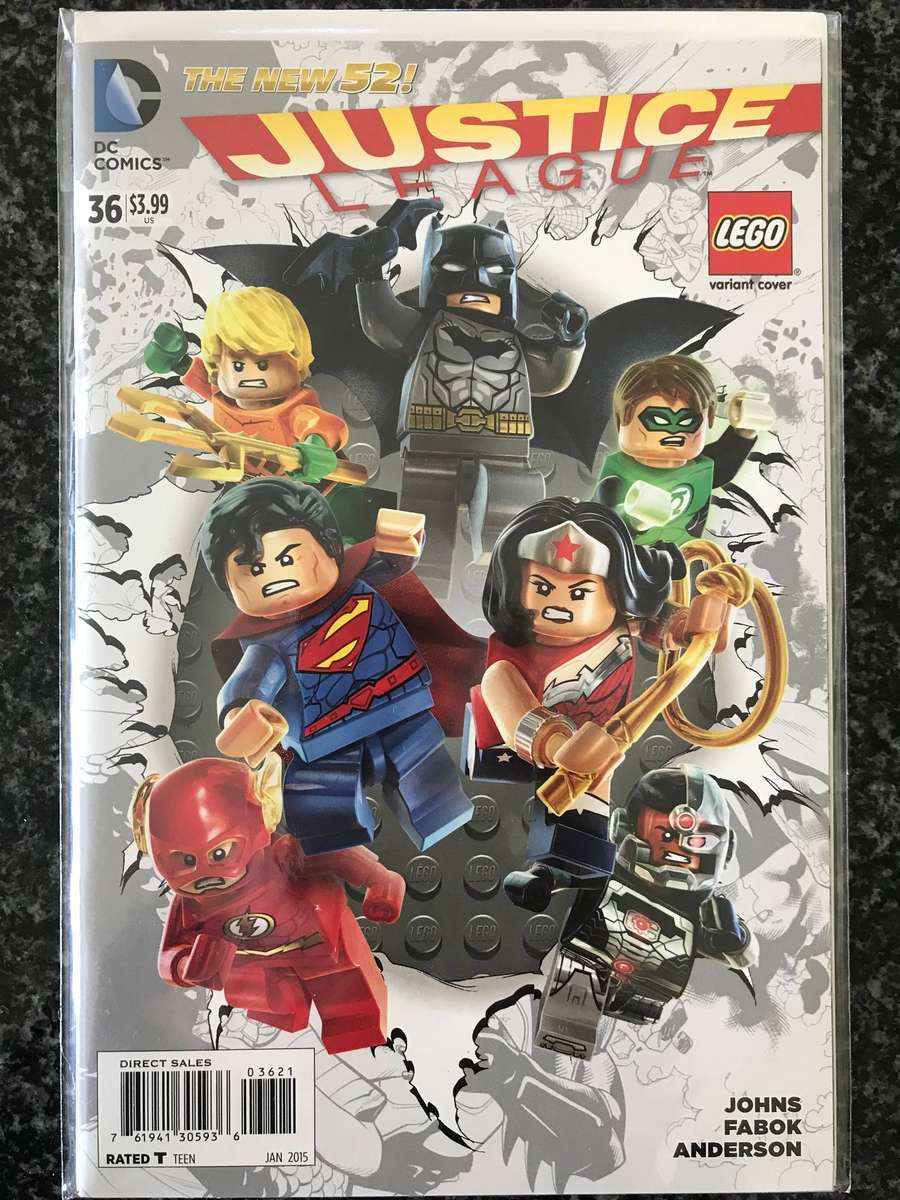 Justice League #36 Lego Variant (NM - 2015) DC Comics