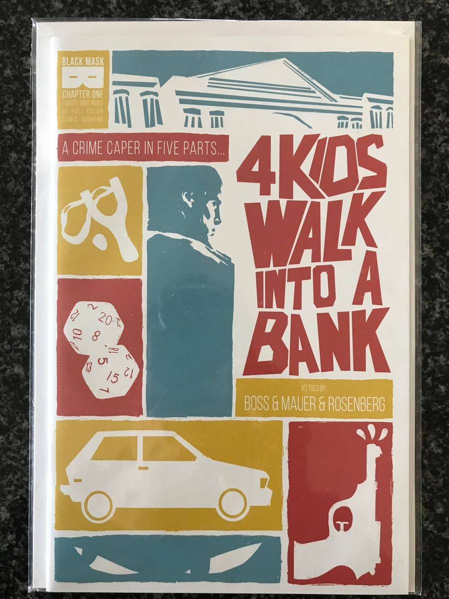 4 Kids Walk Into a Bank #1 (NM - 2016 1st Printing) Black Mask Comics