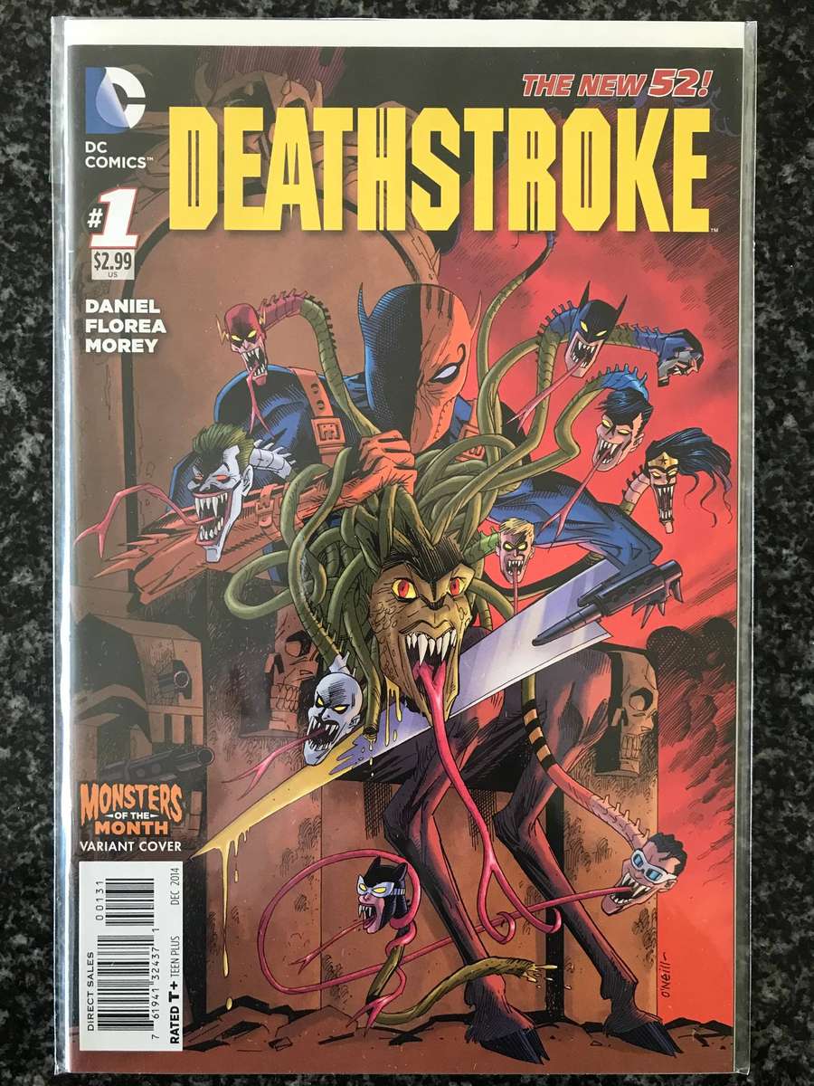 Deathstroke #1 Monsters Variant (NM - 2014) DC Comics