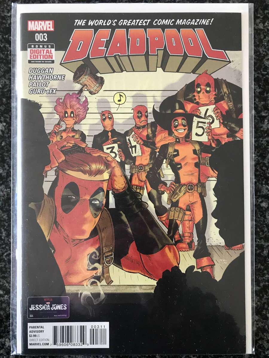 Deadpool #3 (NM - 2016) Marvel Comics
