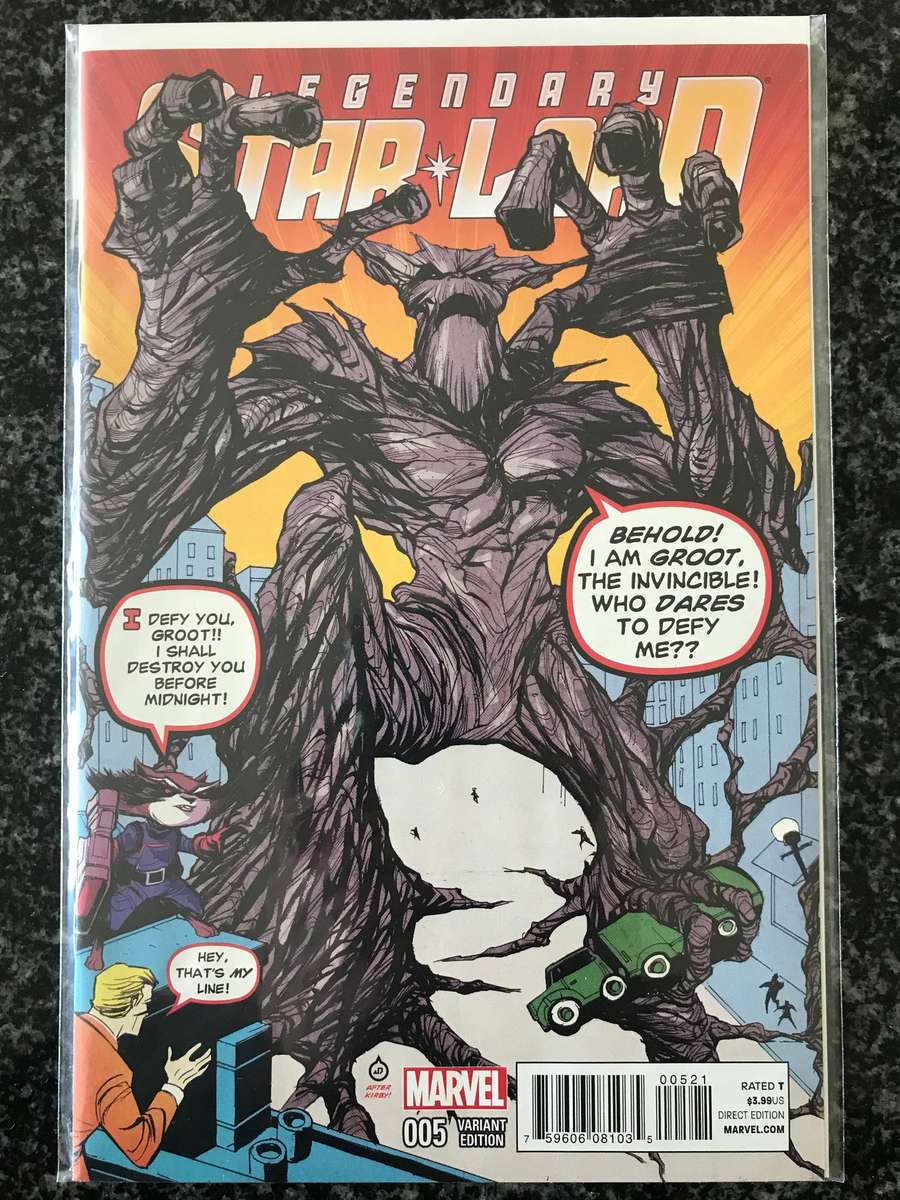 Legendary Star-Lord #5 Groot Variant (NM - 2014) Marvel Comics