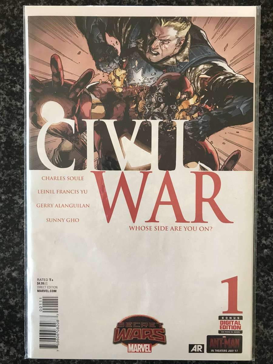 Civil War #1 (NM - 2015) Marvel Comics