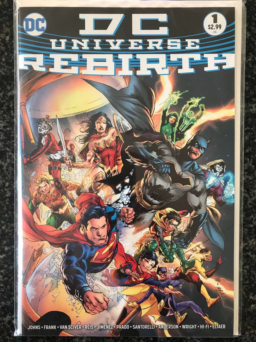 DC Universe Rebirth #1 Ivan Reis Variant (NM - 2016) DC Comics