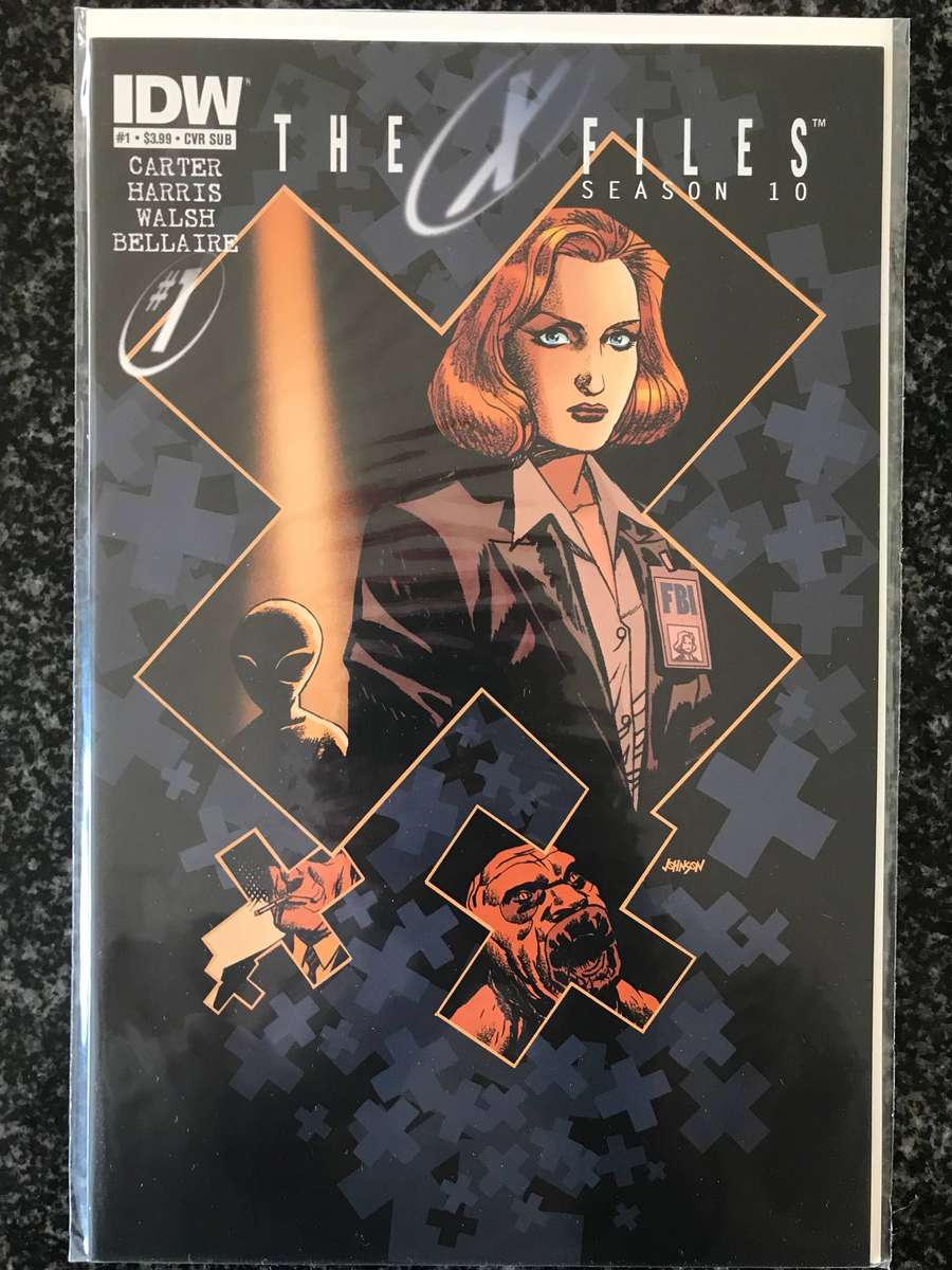 X-Files #1 Season 10 SUB Variant (NM - 2013) IDW Publishing