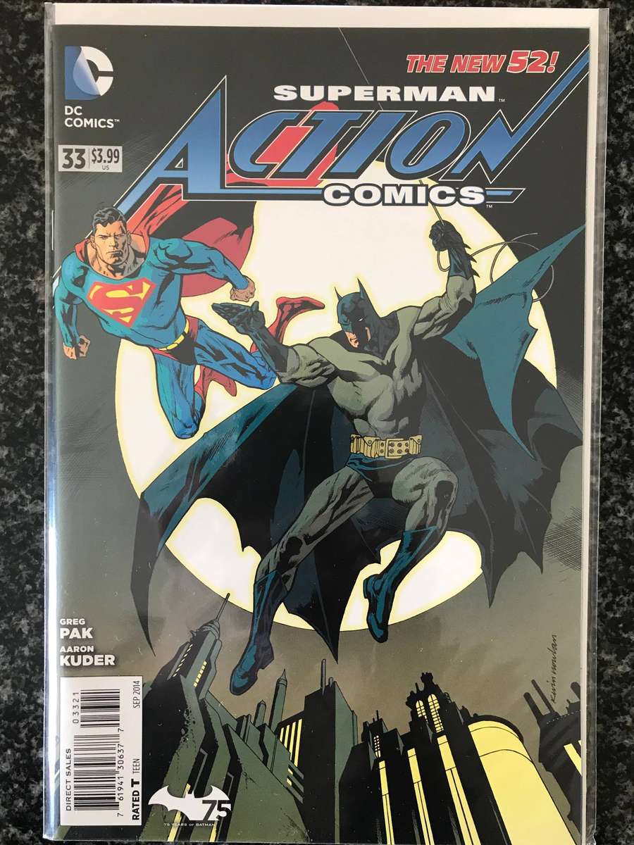 Action Comics #33 Batman 75 Variant (NM - 2014) DC Comics