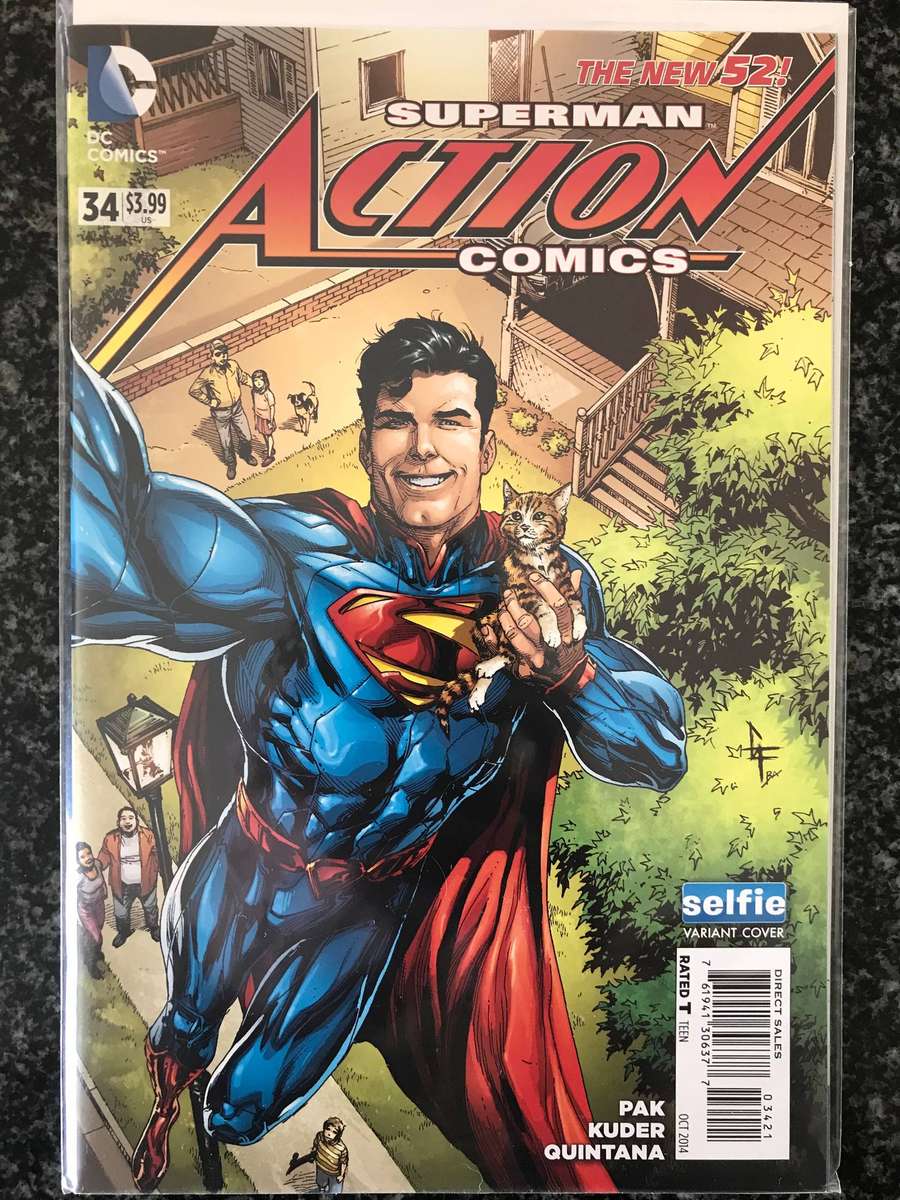 Action Comics #34 Selfie Variant (NM - 2014) DC Comics
