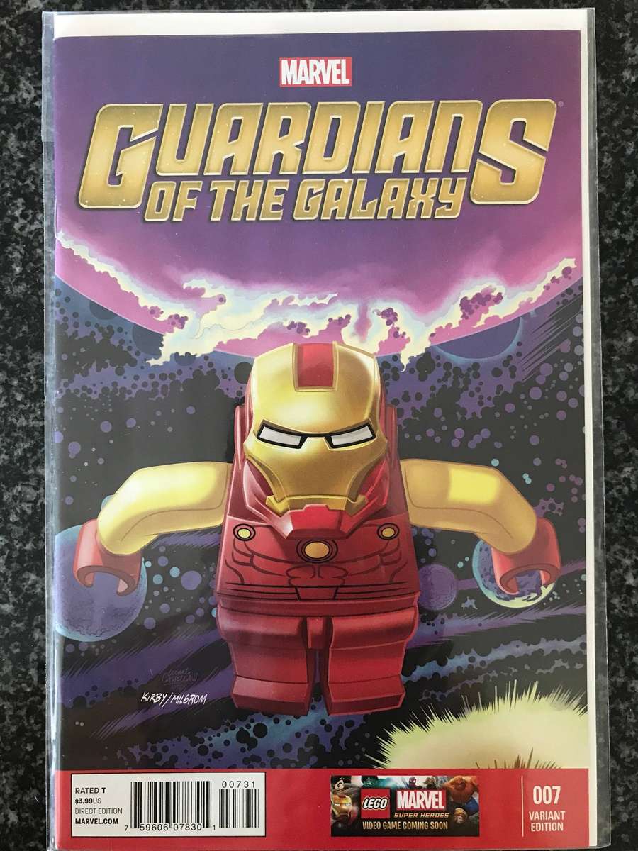 Guardians of the Galaxy #7 Lego Variant (NM - 2013) Marvel Comics