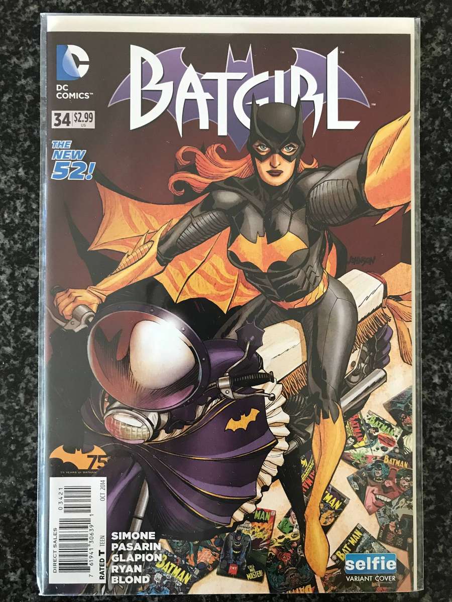 Batgirl #34 Selfie Variant (NM - 2014) DC Comics