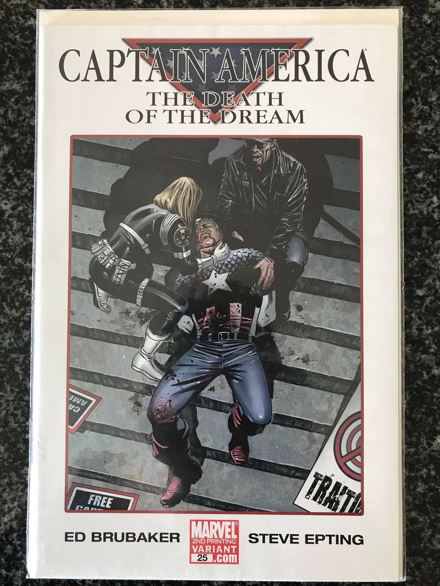 Captain America #25 (NM - 2007 2nd Printing) Marvel Comics