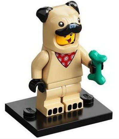Pug Costume Guy (Series 21) Lego Minifigure