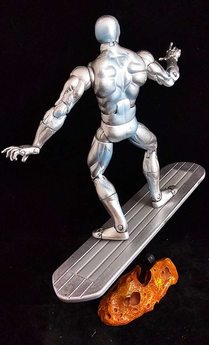 ToyBiz Marvel Legends Silver Surfer with Howard the Duck