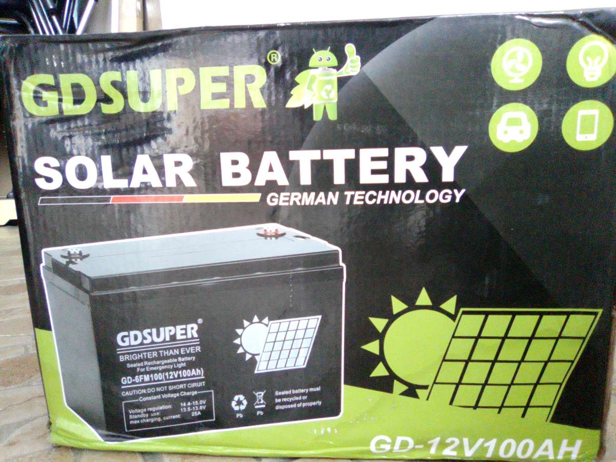 12v 100ah Solar Gel Battery