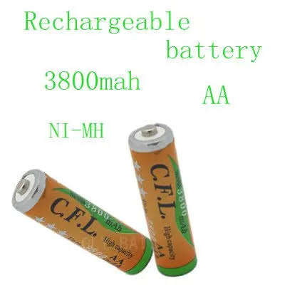 1 x Single Rechargeable AA battery
