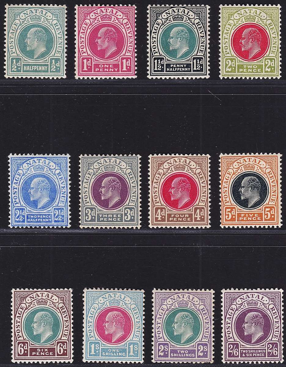 1902/3 Natal KEVII CC.109/120 MM(*) S/Set @ CV  R3,935