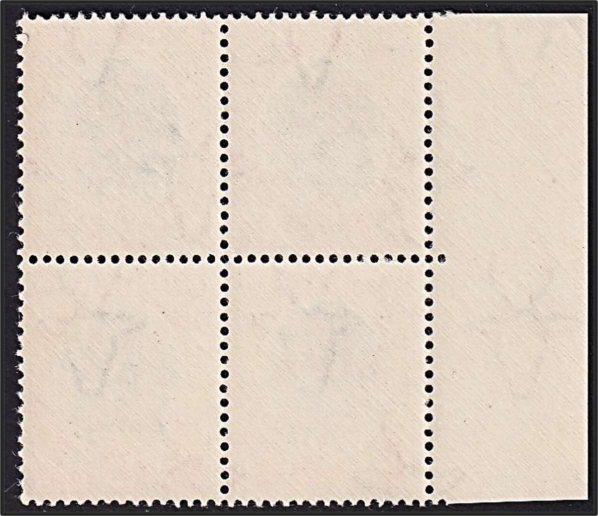 1950 Union 6d UMM(**) CC.120a UHB Variety - White Blob under "U" in SOUTH