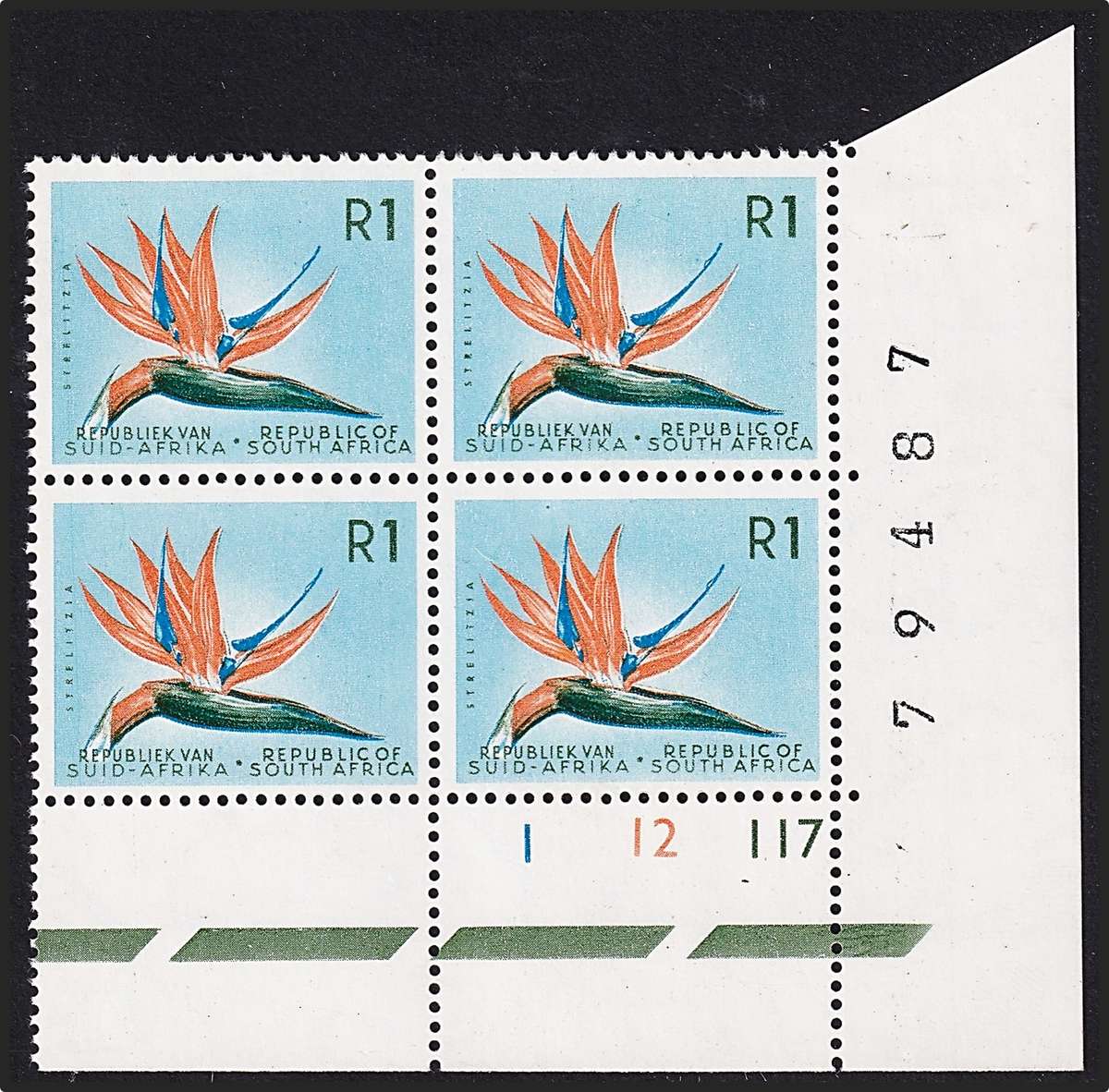 1964 RSA R1 UMM/MM Control SACC.235  @ CV  R5,500