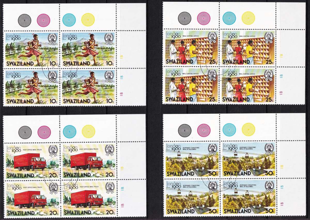 1980 Swaziland Rotary/London80/Fishes/Animals Sets in UMM & VFU Controls @ CV  R2,350+