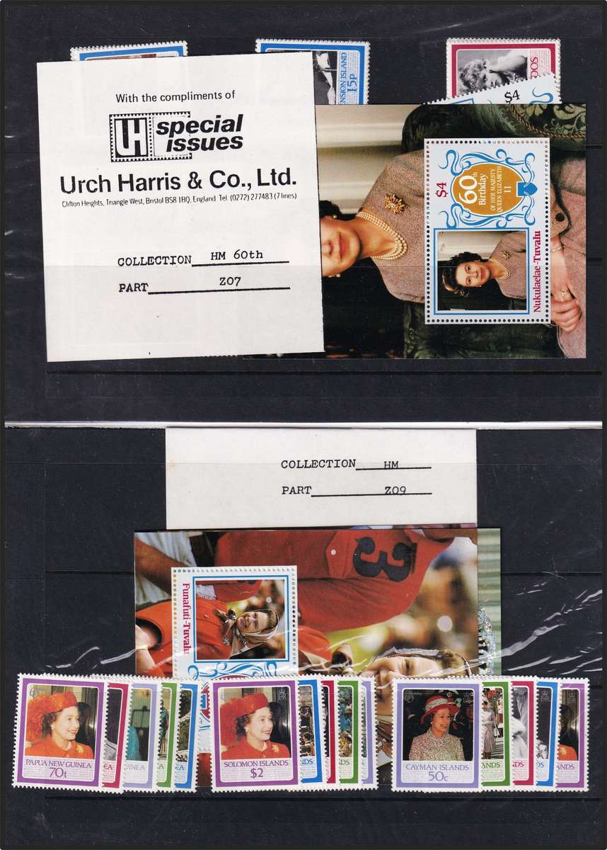 Royal Family  & Commonwealth UMM(**) Selection (Some Unopened) - Good CV Lot!