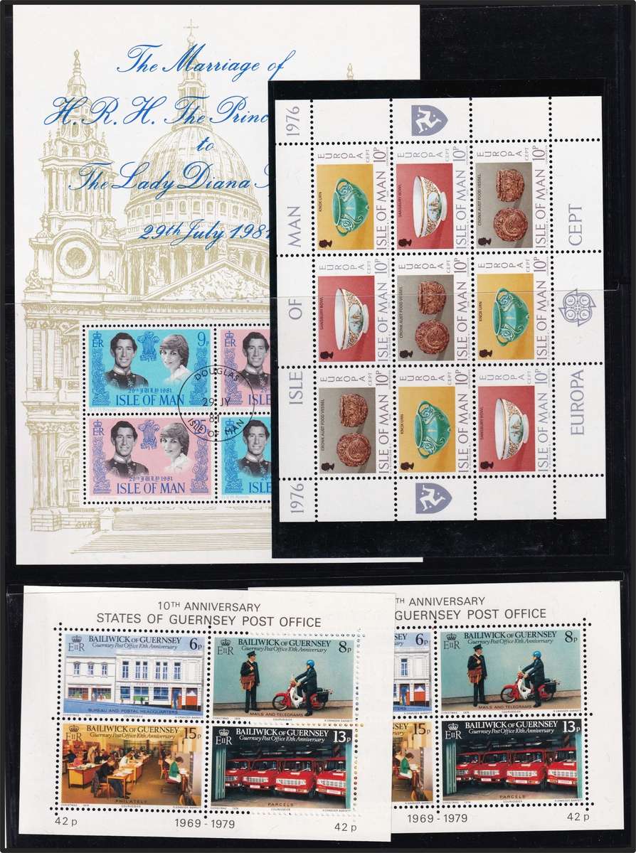 Royal Family  & Commonwealth UMM(**) Selection (Some Unopened) - Good CV Lot!