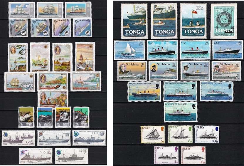 Ships/Boats Thematic UMM(**) Sets