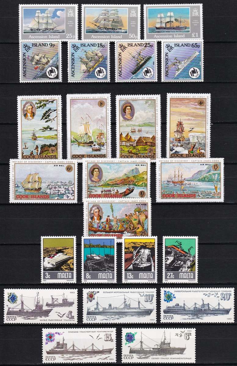 Ships/Boats Thematic UMM(**) Sets