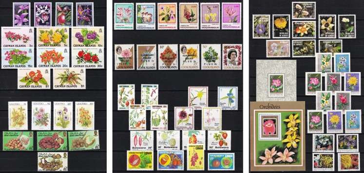 Plants & Fruits UMM(**) Sets - Nice Thematic!