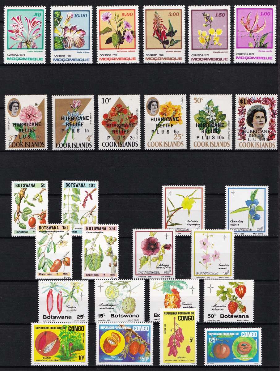 Plants & Fruits UMM(**) Sets - Nice Thematic!