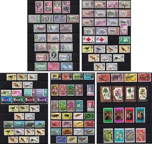 1938-1969 British Honduras VFU Selection including Variety Sets - High CV Lot