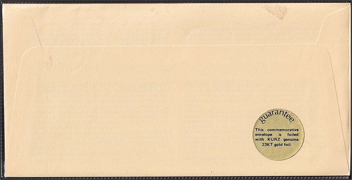 1986 RSA Johannesburg Centenary Gold Limited Edition Silk with 23KT Gold Foil